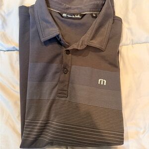 Travis Mathew Charcoal Polo Shirt